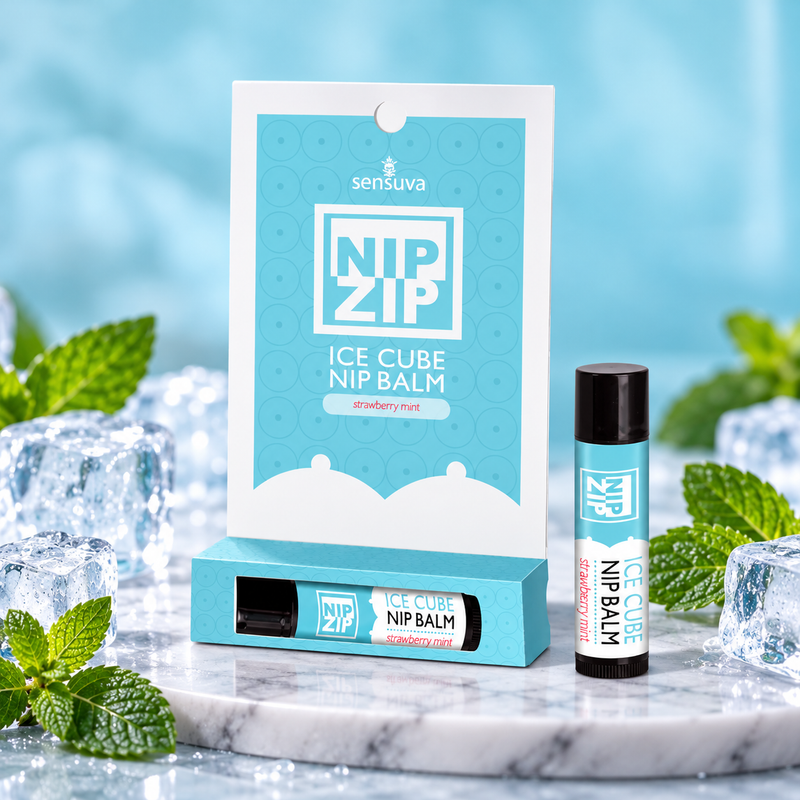 Nip Zip Ice Cube Nipple Balm -Strawberry