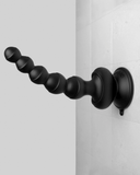 Pipedream Products Anal Toy 3Some Wall Banger Vibrating Remote Control Anal Beads - Black