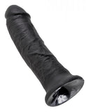 Pipedream Products Dildo King Cock 8 Inch Suction Cup Dildo - Black