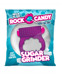 Rock Candy Cock Ring Atomic Sugar Grinder Vibrating Cock Ring - Purple