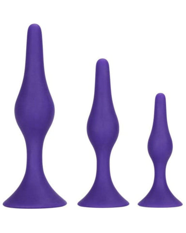 CalExotics Butt Plug Booty Call® Booty Silicone Anal Trainer Kit - Purple