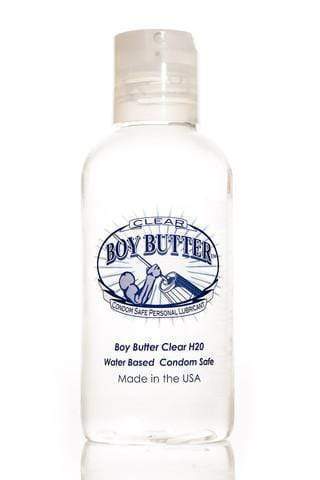 Boy Butter Lubricant 4 oz Boy Butter Clear Water Based Glycerin Free Lubricant