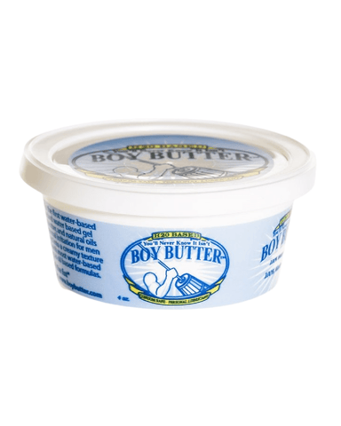 Boy Butter Lubricant Boy Butter H20 Water Based Cream Lubricant 4 oz Tub