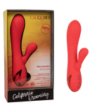 CalExotics Rabbit Vibrator California Dreaming Palisades Passion Dual Stimulation Warming Vibrator