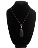 XR Brands Vibrator Charmed Black Pendant Vibrator Necklace