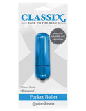 Pipedream Products Vibrator Classix Pocket Bullet -Blue
