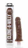 Empire Laboratories Dildo Clone A Willy Vibrating Silicone Penis Casting Kit - Deep Tone