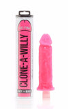 Empire Laboratories Dildo Clone A Willy Vibrating Silicone Penis Casting Kit - Hot Pink