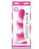 NS Novelties Dildo Colours Pleasures Yum Yum 7 Inch Silicone Dildo - Pink