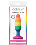 NS Novelties Anal Toy Colours Pride Edition Silicone Butt Plug - Small Rainbow