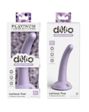 Pipedream Products Dildo Dillio Platinum Curious Five 5 Inch Dildo - Purple