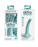 Pipedream Products Dildo Dillio Platinum Curious Five 5 Inch Dildo - Teal