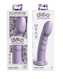 Pipedream Products Dildo Dillio Platinum Super Eight 8 Inch Dildo - Purple