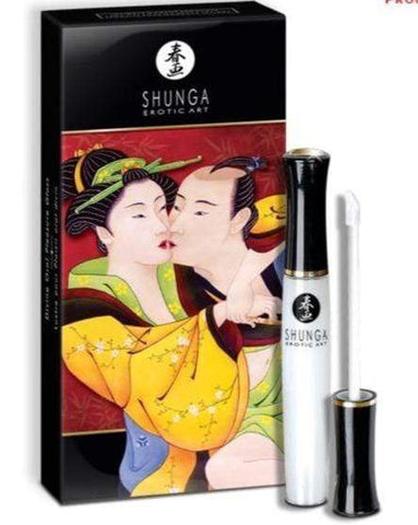 Shunga Arousal Gel Divine Oral Pleasures Lip Gloss - Champagne & Strawberries