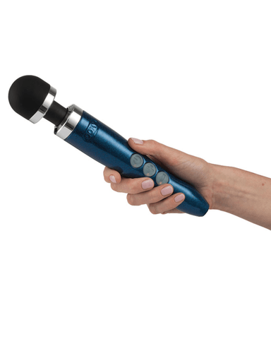 Doxy Wand Doxy Die Cast 3R Blue Flame Rechargeable Wand Vibrator