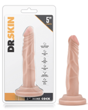 Blush Novelties Dildo Dr Skin 5 inch Mini Cock Dildo - Vanilla
