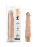 Blush Novelties Vibrator Dr. Skin Vibe 1 Realistic 9 inch Vibrating Cock - Vanilla