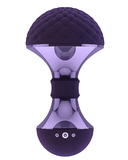 Shots Vibrator Enoki Waterproof Bendable Silicone Vibrator  - Purple