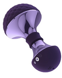 Shots Vibrator Enoki Waterproof Bendable Silicone Vibrator  - Purple