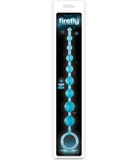 NS Novelties Anal Toy Firefly Glow In the Dark Anal Beads - Blue