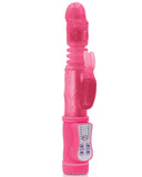 NS Novelties Vibrator Firefly Glow In the Dark Thumper Rabbit Vibrator - Pink