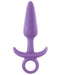 NS Novelties Butt Plug Purple Firefly Prince Glow In The Dark Silicone Butt Plug - Small