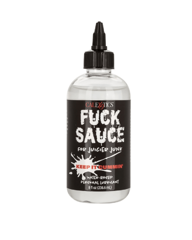 CalExotics Lubricant Fuck Sauce Water Based Lubricant 8 oz
