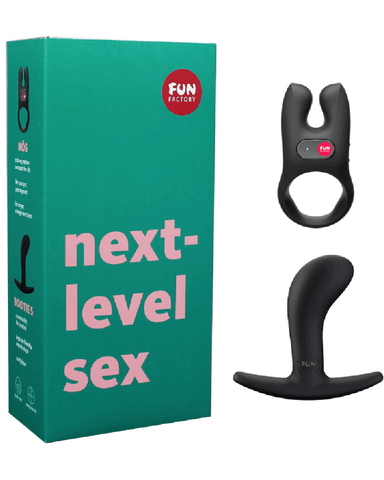 Fun Factory Gift Set Fun Factory Next Level Sex Kit Cock Ring + Butt Plug Kit
