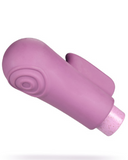 Blush Novelties Vibrator Gaia Eco Delight Powerful Bullet with Texture Sleeve - Purple