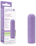 Blush Novelties Vibrator Gaia Eco Rechargeable Bullet Vibrator - Purple