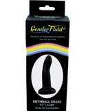 Thank Me Now Dildo Gender Fluid Enthrall 6.5 Inch Dildo - Black