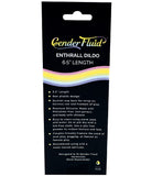 Thank Me Now Dildo Gender Fluid Enthrall 6.5 Inch Dildo - Black