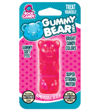 Rock Candy Vibrator Gummy Bear Mini Vibrator - Pink