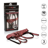 CalExotics Harness Her Royal Harness™ The Regal Empress Strap-on Harness - Red