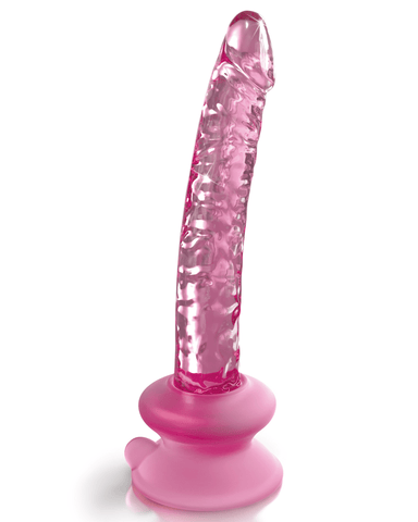 Pipedream Products Dildo Icicles No 86 Glass G-Spot and P-Spot Dildo with Suction Cup