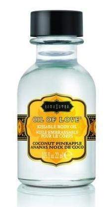 Kama Sutra Massage Oil Kama Sutra Kissable Foreplay Oil Of Love .75 fluid ounce - Coconut Pineapple