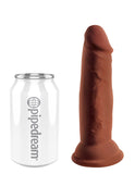 Pipedream Products Dildo King Cock Plus Triple Density 6 Inch Suction Cup Dildo - Chocolate