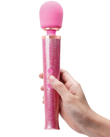 Le Wand Wand Le Wand All That Glimmers Wand Vibrator Set - Pink