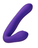 CalExotics Vibrator Love Rider Rechargeable Silicone Strapless Strap-On - Purple