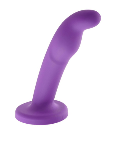 Sportsheets Dildo Merge Astil 8" Silicone G-Spot & Prostate Dildo - Purple