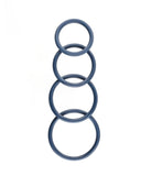 Sportsheets O Rings Merge Navy O-Ring Set for Strap-on Harnesses