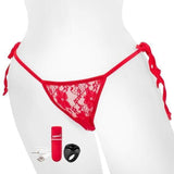 Screaming O Vibrator Red My Secret Remote Control Vibrating Panty - One Size