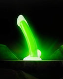 Blush Novelties Dildo Neo Elite Glow in the Dark 7 Inch Dual Density Dildo - Green