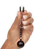 CalExotics Nipple Toy Nipple Grips Weighted Tweezer Nipple Clamps - set of 2