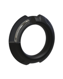 Doc Johnson Cock Rings Black Optimale Flexisteel Silicone and Metal Large Cock Ring 43 mm