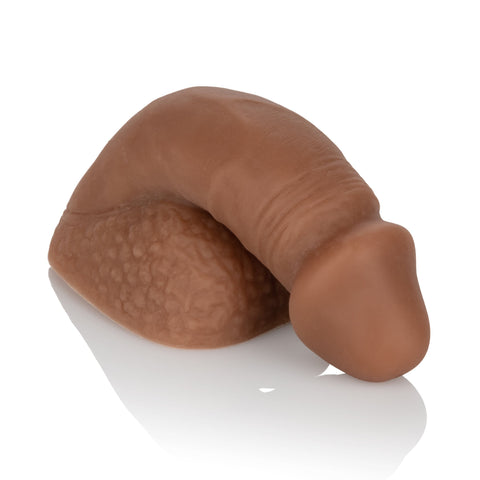 CalExotics Packer Packer Gear Silicone Packing Penis 4 Inch - Brown
