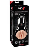 Pipedream Products Masturbator PDX Elite Cock Compressor Vibrating Masturbator