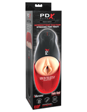 Pipedream Products Masturbator PDX Elite Fuck-O-Matic Sucking Penis Masturbator with Tongue Tickler