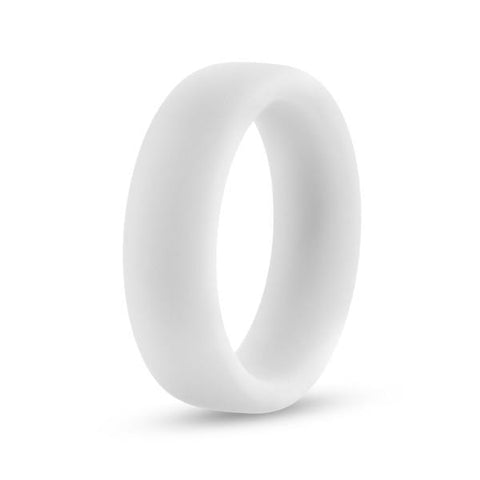 Blush Novelties Cock Ring Performance Silicone Glo Cock Ring - White