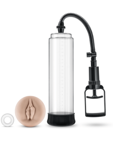 Blush Novelties Penis Pump Performance VX5 Penis Pump System with Realistic Sleeve